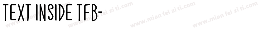 Text Inside TFB字体转换